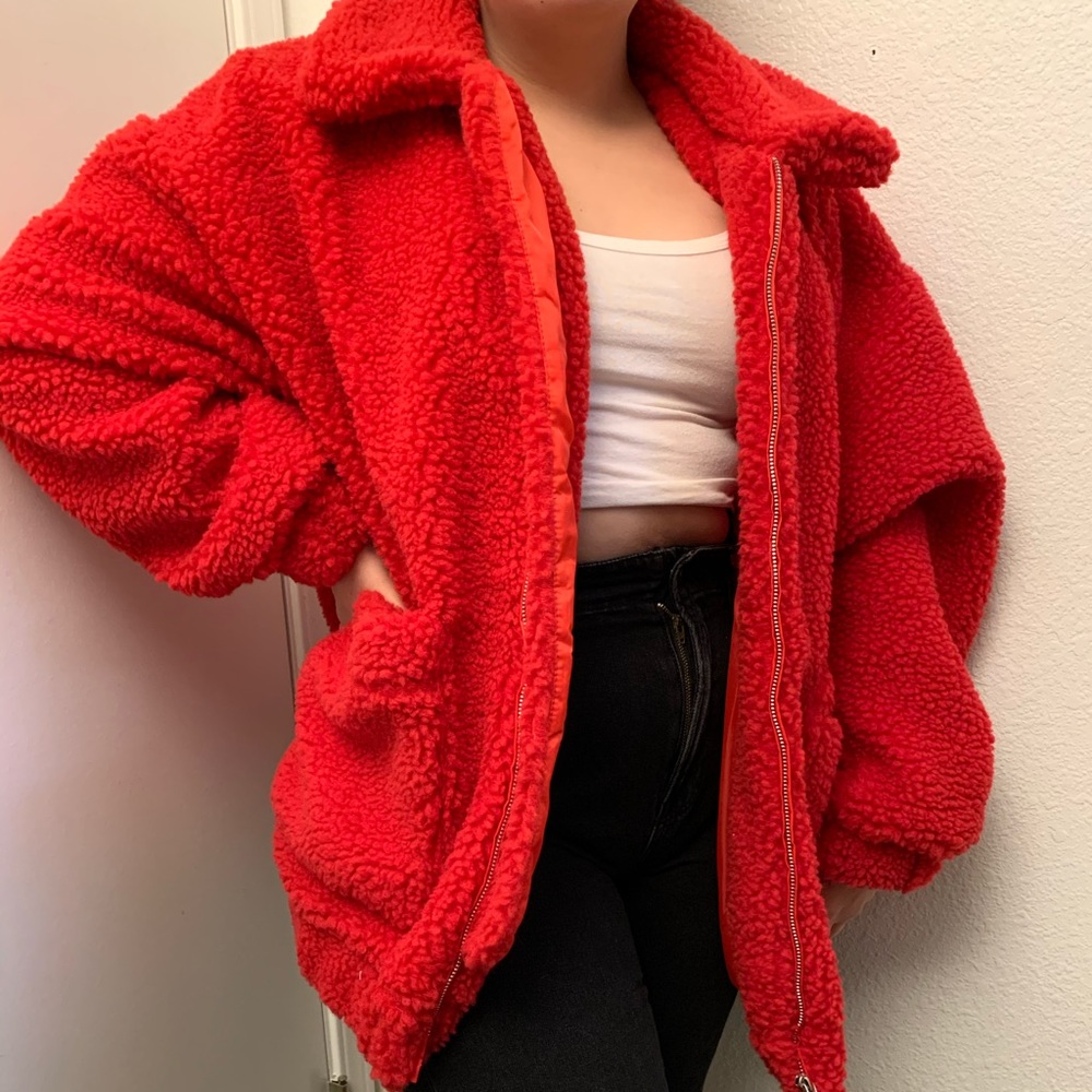 Original I AM GIA pixie coat teddy jacket